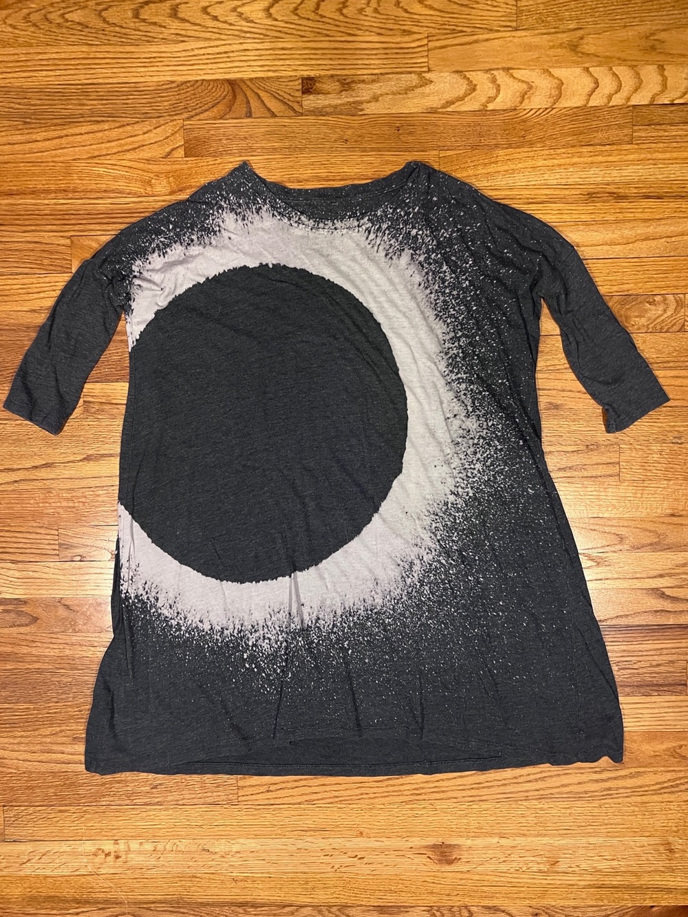 Raquel Allegra Charcoal Eclipse Jersey Dress